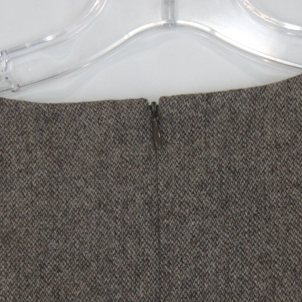 Banana Republic Sleeveless Brown Tweed Dress - Picture 5 of 11